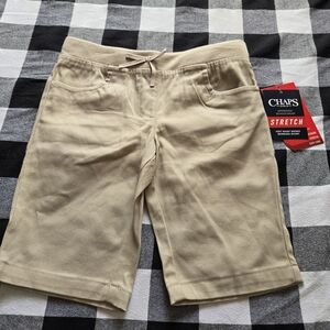Chaps Kids Beige Stretch‎ Shorts